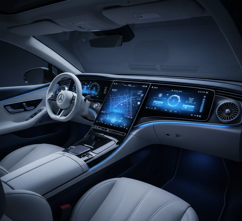 Mercedes-Benz EQS — Interior